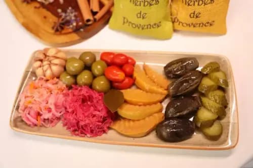 Assorted pickles